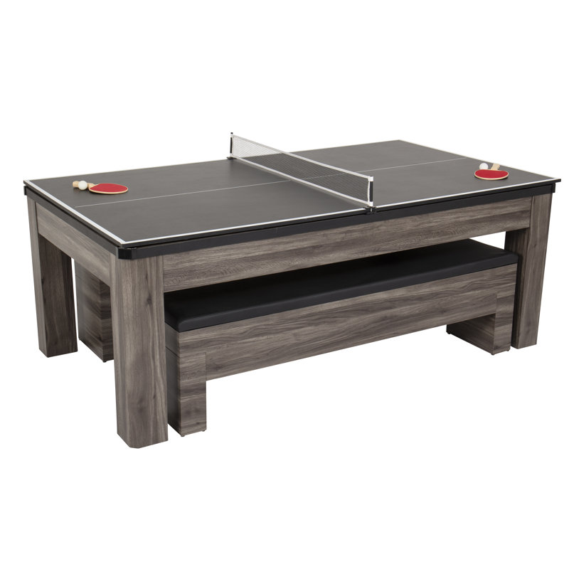 Atomic Hampton 7' 3 in 1 Pool, Dining, and Table Tennis Table & Reviews